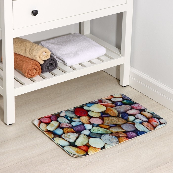 Коврик Доляна &laquo;Камни&raquo;, 40&times;60 см