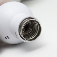 Переходник с ПДУ "Некст" Е27/(Е27+Е14) 15Вт белый 6х6х10см