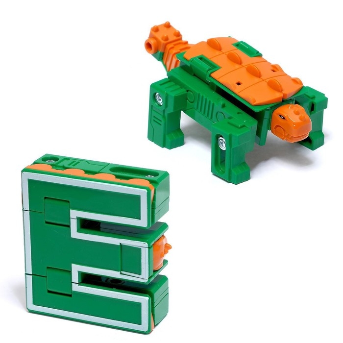 Робот «Дино-буква», трансформируется в динозавра, МИКС Робот «Дино-буква», трансформируется в динозавра, МИКС