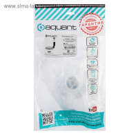 Выпуск Aquant, 3 1/2" х 40 мм, с металлической решеткой d=115 мм, с круглым переливом Выпуск Aquant, 3 1/2" х 40 мм, с металлической решеткой d=115 мм, с круглым переливом