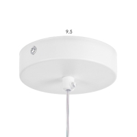 Светильник подвесной "Планета" LED 24Вт голубой 30х5х60см