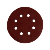 Круг абразивный шлифовальный под "липучку" ТУНДРА, перфорированный, 150 мм, Р320, 5 шт. Круг абразивный шлифовальный под "липучку" ТУНДРА, перфорированный, 150 мм, Р320, 5 шт.