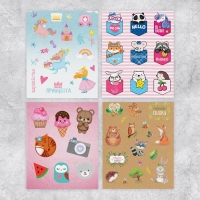 Альбом детских наклеек, 8 листов, #LOVE, 11 х 16 см