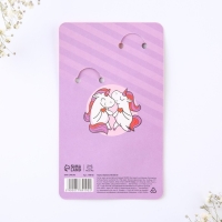 Брелок для ключей парный &laquo;Тому, кого очень люблю&raquo;, акриловый, 13,3 х 8