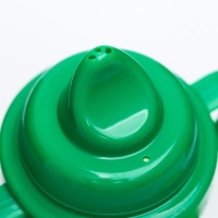 Поильник детский с твёрдым носиком &laquo;Мишутка. Мамы и малыши&raquo;, 150 мл., с ручками, цвет зеленый