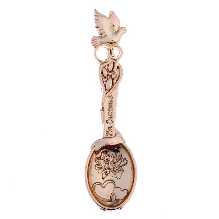 Кошельковый талисман: ложка загребушка &laquo;На счастье&raquo;, 4,6 х 1,2 см.
