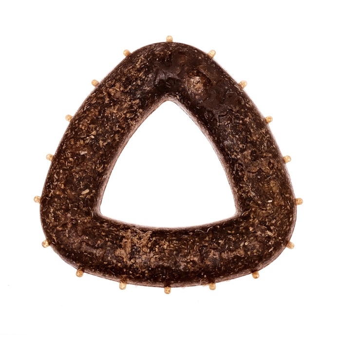 Игрушка для собак жевательная со ароматом корма &laquo;Треугольник&raquo;, 7 х 7см