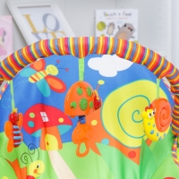 Шезлонг &laquo;Улитка и друзья&raquo;, с погремушками