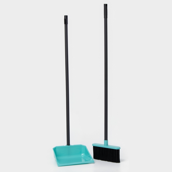 Щётка для пола с совком &laquo;Практик&raquo;, цвет МИКС