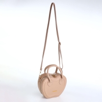 Сумка женская кросс-боди на молнии, цвет бежевый Сумка женская кросс-боди на молнии, цвет бежевый