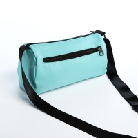 Сумка молодёжная на молнии, цвет бирюзовый Сумка молодёжная на молнии, цвет бирюзовый