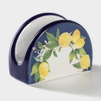 Салфетница Доляна &laquo;Лимон&raquo;, 9,5&times;7&times;4,3 см