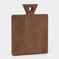 Доска разделочная для подачи Wild Kitchen, 27×22×2.5 см, граб темный Доска разделочная для подачи Wild Kitchen, 27×22×2.5 см, граб темный