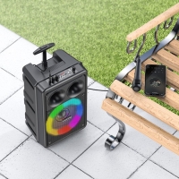 Портативная колонка Borofone модель BP9,10 Вт,2200 мАч,BT5.0,ТWS,TF card,USB, AUX, FM-радио,