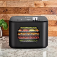 Сушилка для овощей и фруктов Kitfort KT-1968, 412 Вт, 5 ярусов, чёрная Сушилка для овощей и фруктов Kitfort KT-1968, 412 Вт, 5 ярусов, чёрная