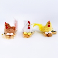 Мягкая игрушка &laquo;Курочка в гнёздышке&raquo;, 7 см, цвет МИКС