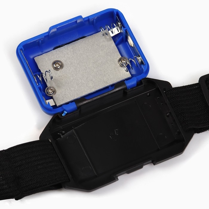 Фонарь налобный «Крутой рыбак», синий Фонарь налобный «Крутой рыбак», синий