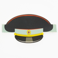 Ободок &laquo;Фуражка полицеского&raquo;, картон