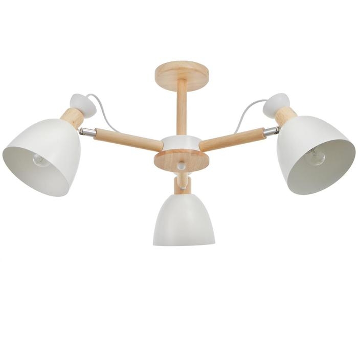 Люстра 1062/3WT E27 60Вт белый 55х55х50 см BayerLux