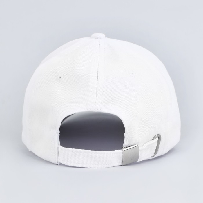 Кепка женская &laquo;A&raquo;, цвет белый, р-р 56