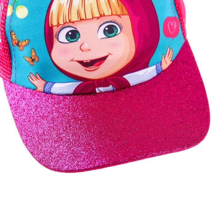 Кепка детская, размер 52-56, Маша и Медведь Кепка детская, размер 52-56, Маша и Медведь