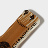 Блюдо стеклянное сервировочное Доляна &laquo;Игристое&raquo;, 34,5&times;11,5&times;1,5 см