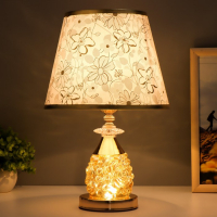 Лампа настольная "Мурайя" E27 40W низ с подсветкой 24х24х40,5 см