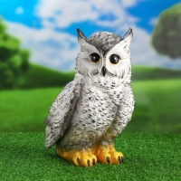 Садовая фигура "Сова большая полярная" 27 см Садовая фигура "Сова большая полярная" 27 см