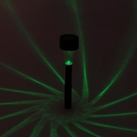 Садовый светильник на солнечной батарее &laquo;Цилиндр&raquo;, 4.5 &times; 30 &times; 4.5 см, 1 LED, свечение мульти (RGB)