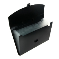 Папка-портфель А4 Calligrata, 6 отделений, 700мкм, до 300 листов, чёрная Папка-портфель А4 Calligrata, 6 отделений, 700мкм, до 300 листов, чёрная