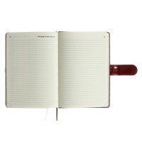 Ежедневник датированный 2024 A5 176 листов, deVENTE.Chelsea, твёрдая обложка из искусственной кожи, коричневый срез, магнитный хлястик, ляссе, кремовый блок 70 г/м2, коричневый Ежедневник датированный 2024 A5 176 листов, deVENTE.Chelsea, твёрдая обложка из искусственной кожи, коричневый срез, магнитный хлястик, ляссе, кремовый блок 70 г/м2, коричневый