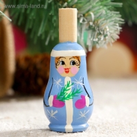 Свистулька &laquo;Снегурочка&raquo;, 3х7 см, микс