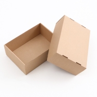 Коробка складная, крышка-дно 24 х 17 х 9 см, бурая Коробка складная, крышка-дно 24 х 17 х 9 см, бурая