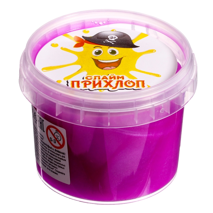 Слайм &laquo;Перламутровый&raquo; фиолетовый 100 г