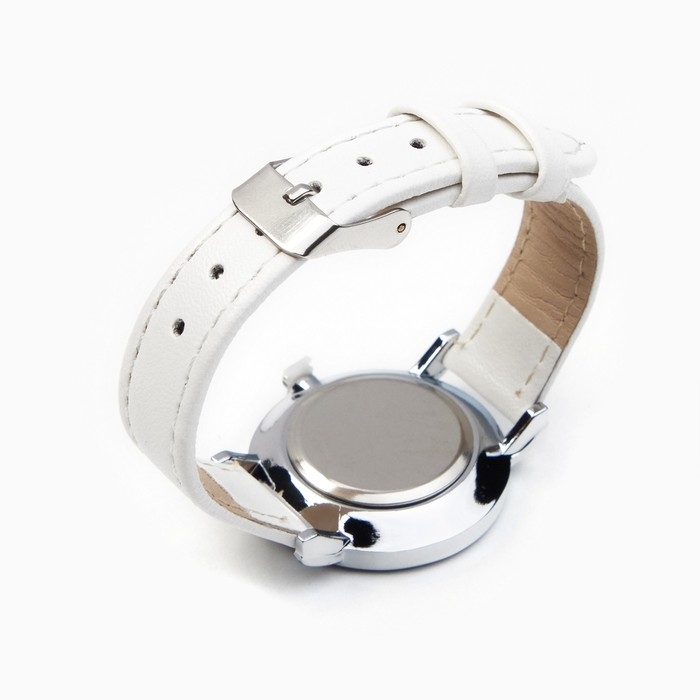 Женский подарочный набор "Эдди" 3 в 1: наручные часы, кулон, серьги, d-3 см