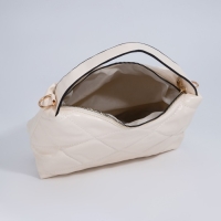 Сумка-багет на молнии, цвет бежевый Сумка-багет на молнии, цвет бежевый