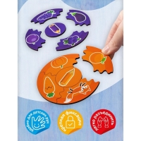 Пазлы из дерева &laquo;Мои первые пазлы. Цвета&raquo;, 60 эл.