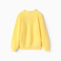 Свитер для девочки MINAKU, цвет жёлтый, рост 140 см Свитер для девочки MINAKU, цвет жёлтый, рост 140 см