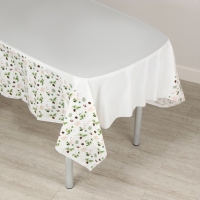 Скатерть новогодняя одноразовая &laquo;Шишки&raquo; 180х137 см