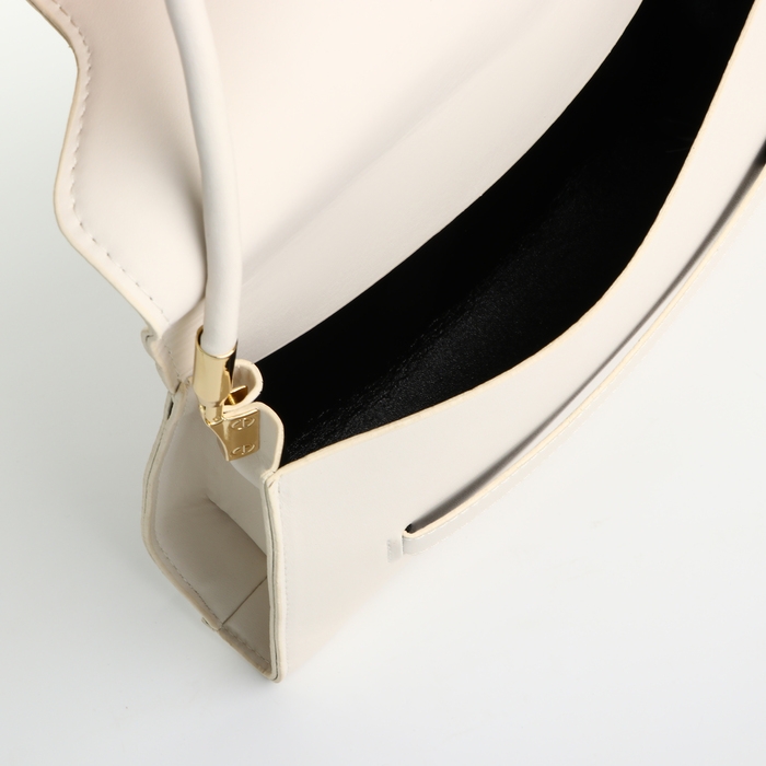 Сумка-мессенджер без застёжки, цвет бежевый Сумка-мессенджер без застёжки, цвет бежевый