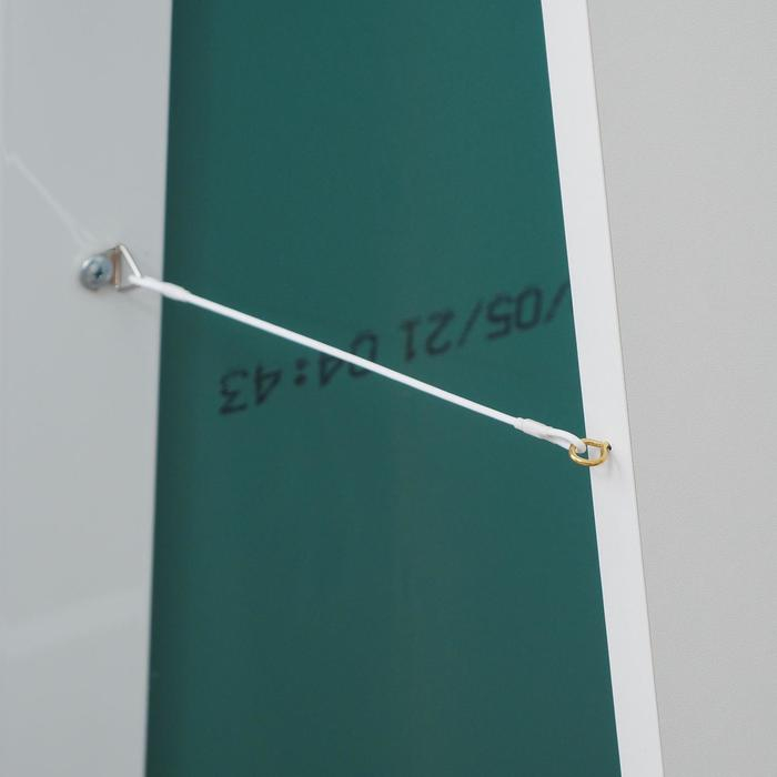 Зеркало Зеркало "Белое" 45х160 см, напольное, ширина рамы 55мм