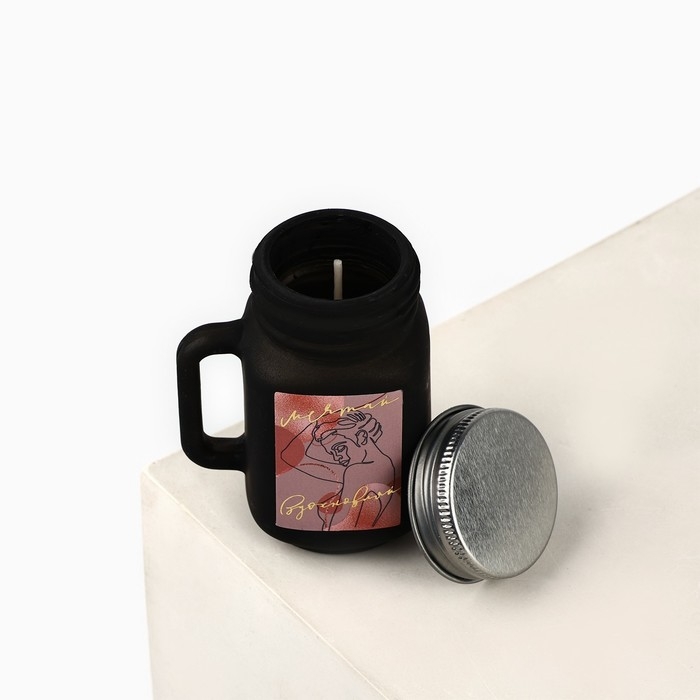 Свеча в матовом стекле &laquo;Нежность&raquo;, МИКС, аромат цветочный