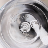 Бутылка с трубочкой &laquo;Глория&raquo;, 700 мл, 9,5&times;7,6&times;24 см, тритан, цвет МИКС