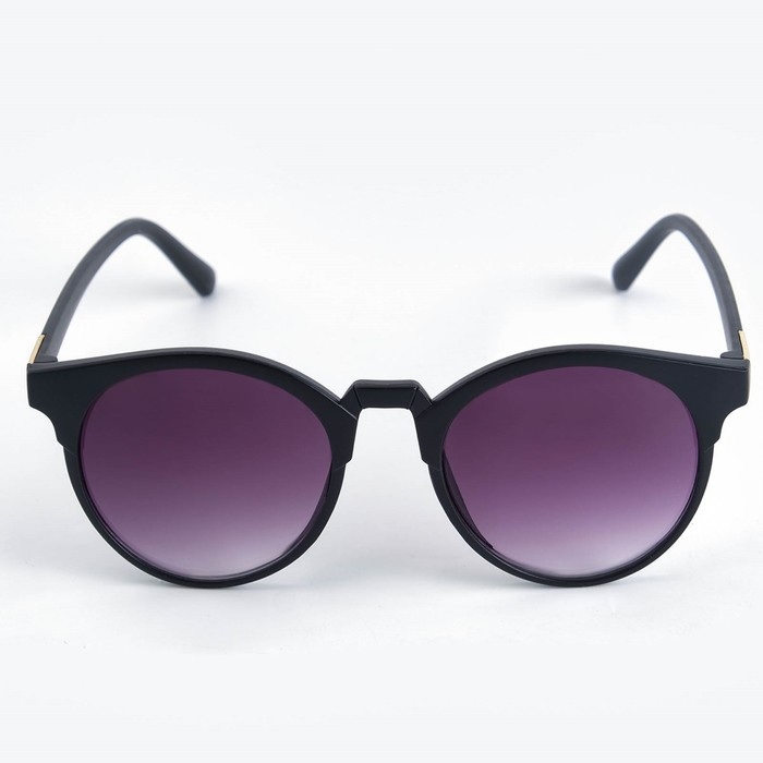 Очки солнцезащитные OneSun, uv 400, дужка 14 см, ширина 13 см, линза 4.2 х 4.9 см, чёрные