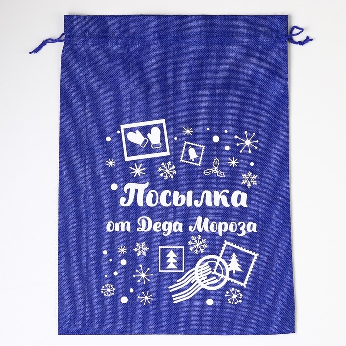 Мешок с термонаклейкой &laquo;Посылочка&raquo;, 30 х 40 см +/- 1.5 см, Новый год