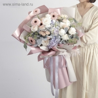 Пленка матовая для цветов, двухсторонняя,"Зефир", ванильный, бронзовый, 57 см х 5 м Пленка матовая для цветов, двухсторонняя,"Зефир", ванильный, бронзовый, 57 см х 5 м