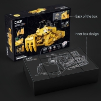Конструктор радиоуправляемый &laquo;Строительный бульдозер&raquo;, 2826 деталей, масштаб 1:17