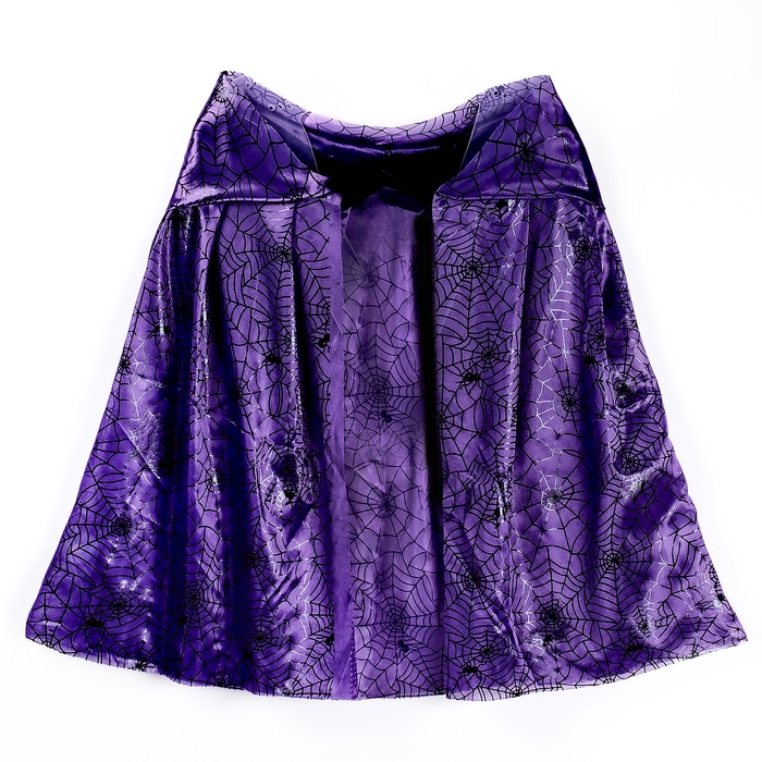 Карнавальный набор &laquo;Прекрасная ведьмочка&raquo;, шляпа, накидка, парик, цвет фиолетовый