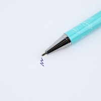 Ручка шариковая синяя паста металлический корпус в коробке &laquo;С 8 МАРТА&raquo;, 1.0 мм