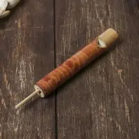 Сувенирный музыкальный инструмент "Свисток" бамбук, 15x1,5x1,5 см